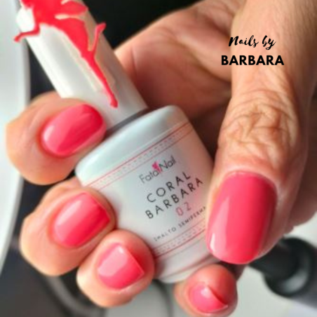 Smalto Semipermanente Fatanail 02 Coral Barbara
