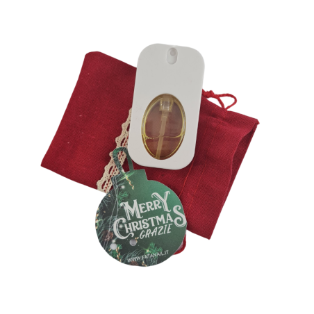 Acqua profumata mani a vaniglia "idea regalo clienti per natale"