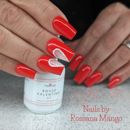 Smalto Semipermanente Fatanail 07 Rosso Valentino