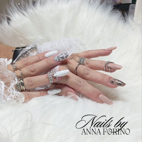 Smalto Semipermanente Fatanail 10 White Shining