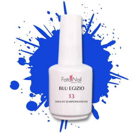 Smalto Semipermanente Fatanail 13 Blu Egizio