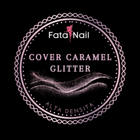 Cover Caramel Glitter 30g Alta Densita'