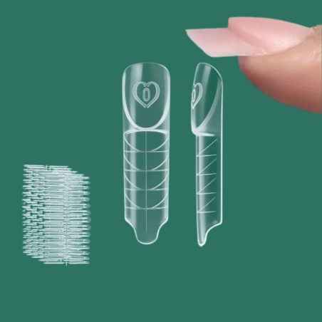 Dual Form Con Muretto in Rilievo 150 Dual Per Unghie Nails