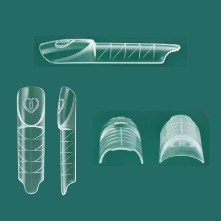Dual Form Con Muretto in Rilievo 150 Dual Per Unghie Nails