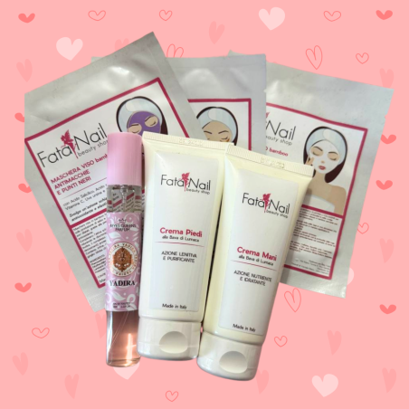 Kit Beauty Coccola – Mani & Piedi + Skincare Viso (Bava di Lumaca) Profumo omaggio