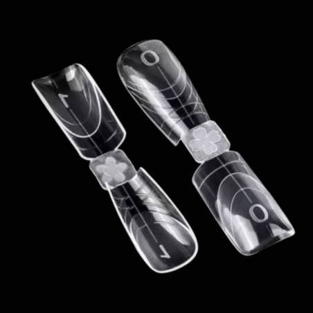 Dual Form Doppia Forma Doppio Muretto 75x2  150 Dual Per Unghie Nails