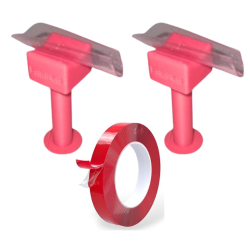 Kit 2 Dual Stick + Rotolo Biadesivo