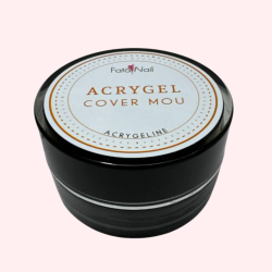 Acrygel Cover Mou 15g Barattolo nero - Gel Acrilico...