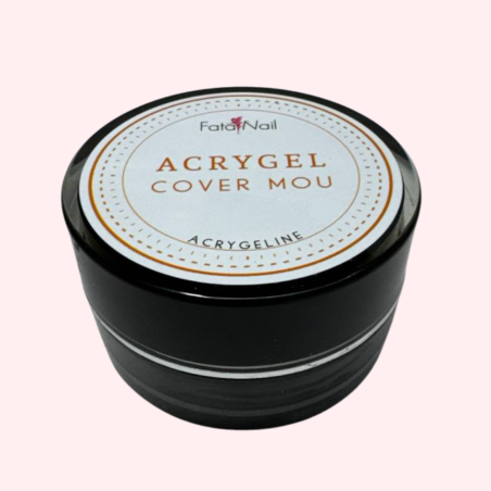 Acrygel Cover Mou 15g Barattolo nero - Gel Acrilico Innovativo e Durevole | FataNail