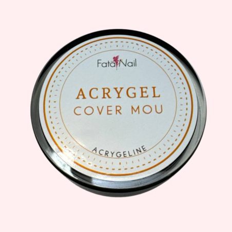 Acrygel Cover Mou 15g Barattolo nero - Gel Acrilico Innovativo e Durevole | FataNail