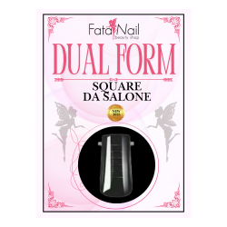 Dual Form Square da Salone 120pz - Versatilità per Gel e...
