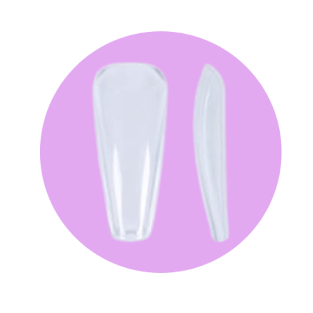 Gel Tips Ballerina 240pz Fatanail