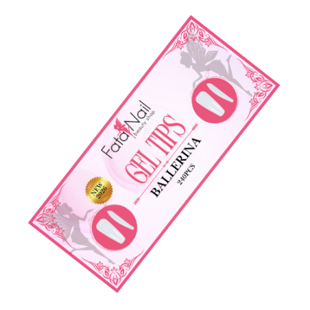 Gel Tips Ballerina 240pz Fatanail
