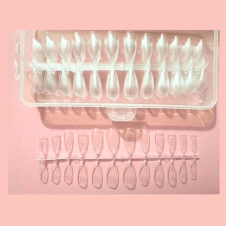 Gel Tips Mandorla Corta 240pz Fatanail