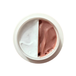 DOUBLEGEL Bianco Gesso e Nude 2-in-1 – Gel Costruttore...
