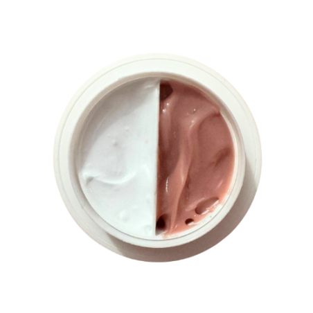 DOUBLEGEL Bianco Gesso e Nude 2-in-1 – Gel Costruttore Tissotropico  (30g)