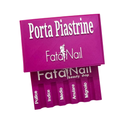 Porta Piastrine Viola Dual Form FataNail 2