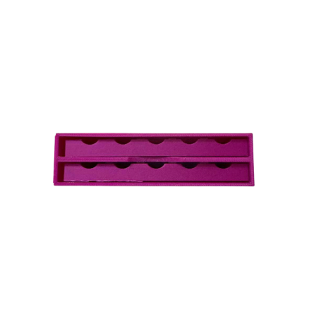 Kit Porta Piastrine Viola Con 2 Piastrine Dual Form FataNail