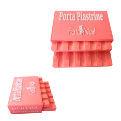 Kit Porta Piastrine Rosa con 2 Piastrine Dual Form FataNail