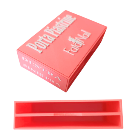 Kit Porta Piastrine Rosa con 2 Piastrine Dual Form FataNail
