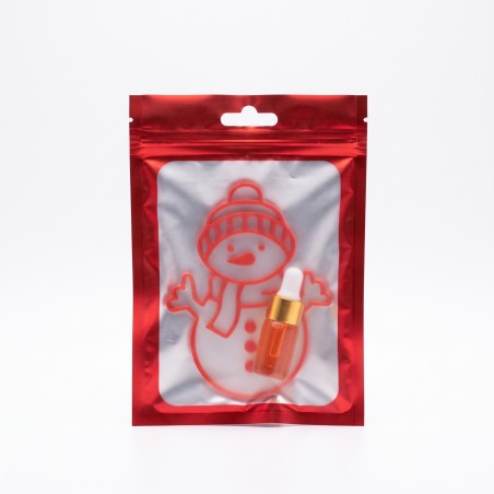10 Olio Per Cuticole 2ml Frutti Misti Card Pupazzo Idea Regalo Natale per le tue Clienti