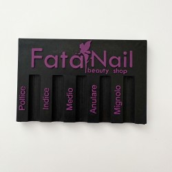 Piastra Per Dual Form Nera e Viola Linea Luxury