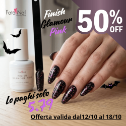 Finish Glamour Pink 13g "Effetto Guscio"Senza Dispersione...
